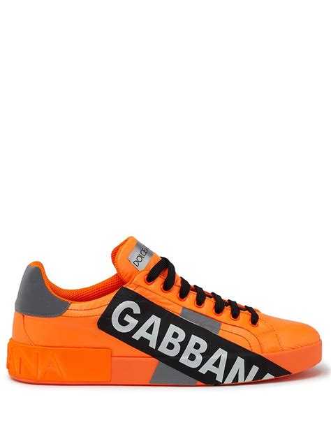 dolce gabbana orange shoes